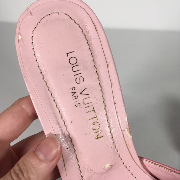 Pink Louis Vuitton Heels size 7.5 - Picture 2 of 16